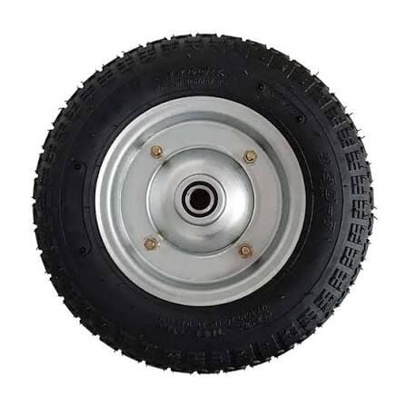Şişme El Arabası Tekeri Metal Jant 1mm 3,5-7-4 PR