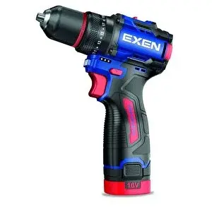 Exen EN 160 DS Kömürsüz Darbeli Şarjlı Matkap