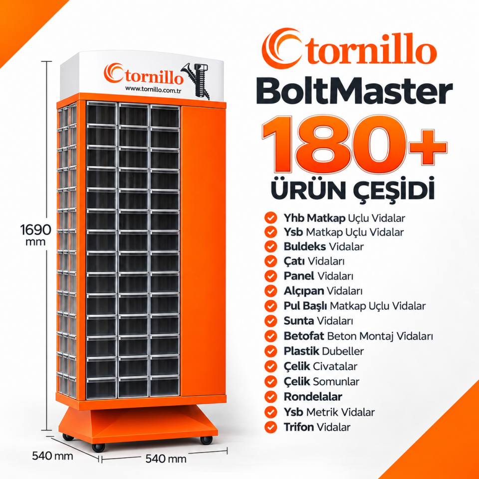 Bolt Master Shop Stant 180 Çeşit Ürün Grubu