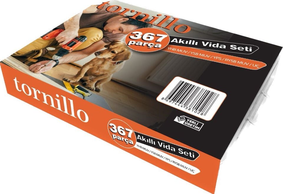 367 Parça Akıllı Vida Hobi Ev Seti